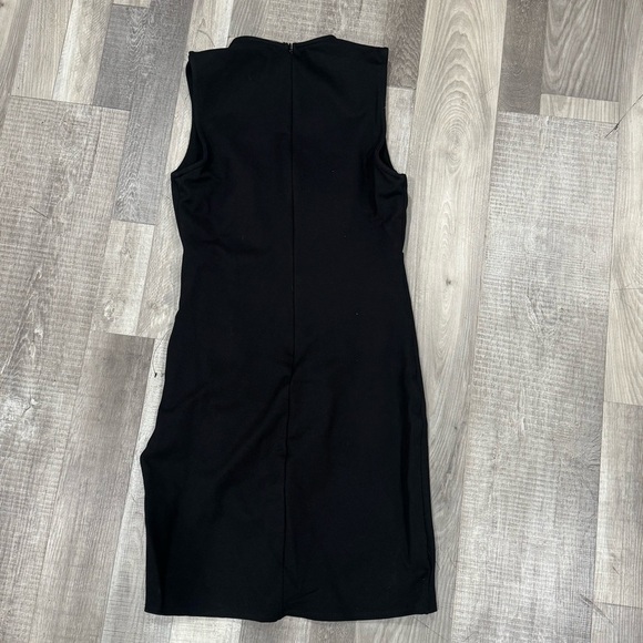 Lulus “little black dress” faux wrap bodycon/ mini dress ❤️ - Picture 8 of 9